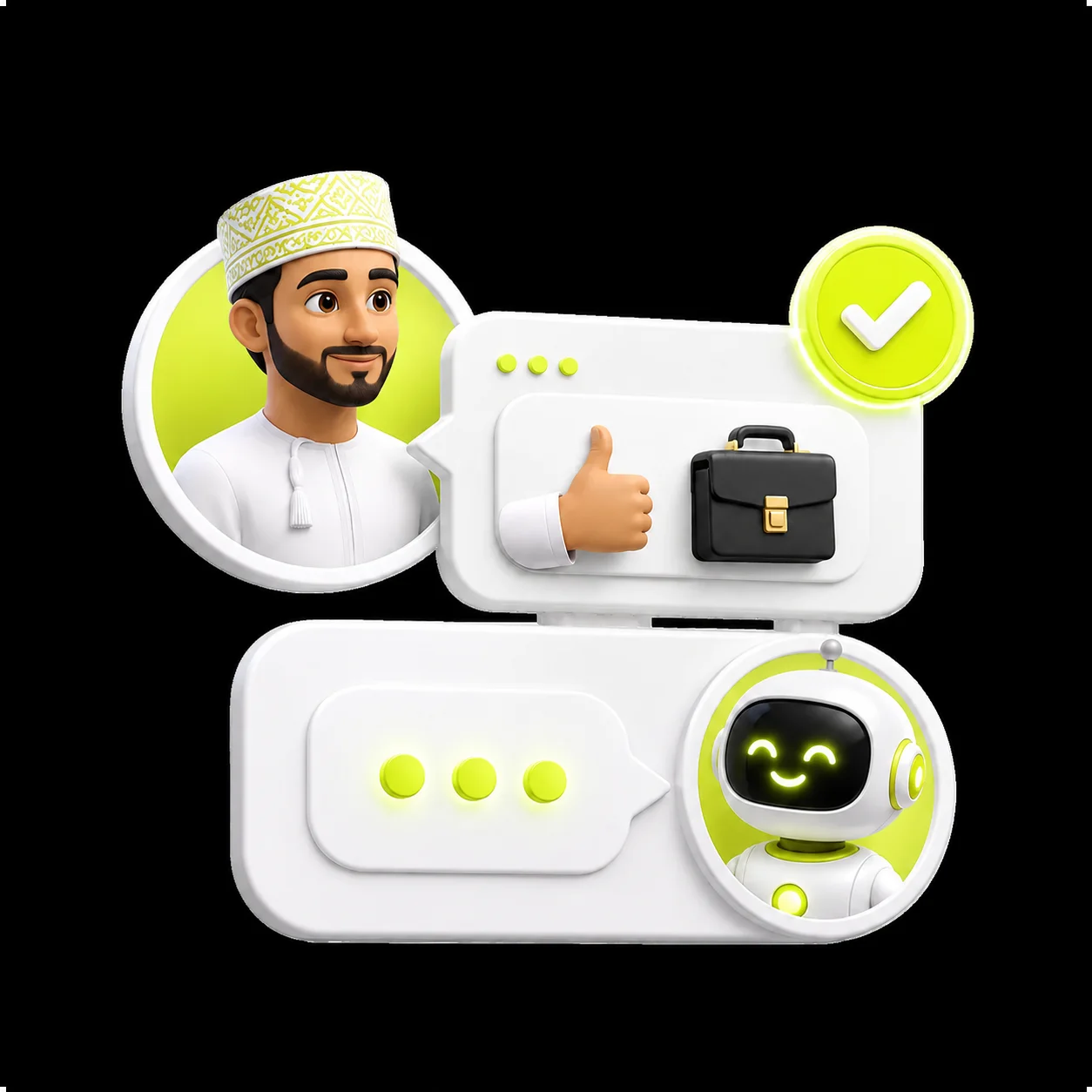 Turns chats into leads